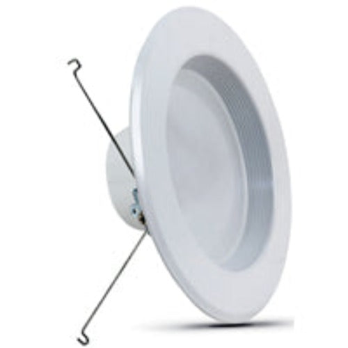 Feit Electric Enhance LED 10.2W 2700K White Recessed Light 5-6 in. Trim Size (6-Pack)