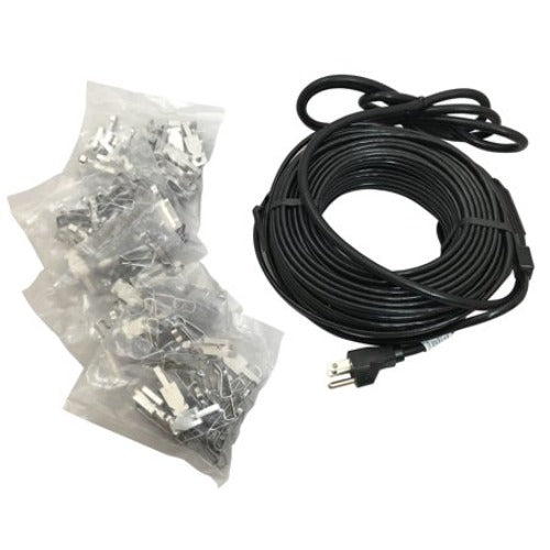 Frost King® RC100 Automatic Electric Roof & Gutter De-icing Cable Kit 100 Feet Black