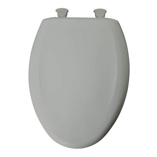 Church Seat 200SLOWT 062 Round Closed Front Toilet Seat in Ice Gray