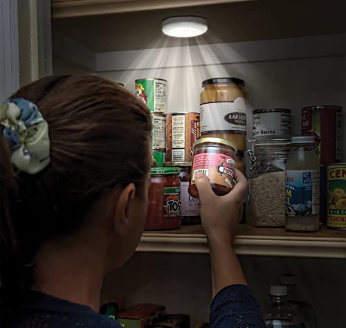 Sensor Brite Puck Lights - 2 Pack - Motion Sensor - Turns on in the Dark When Motion Is Detected - Easy to Install