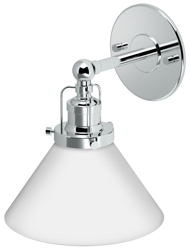 Café Single Sconce Chrome
