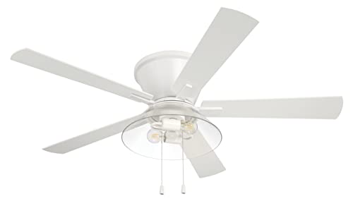 Craftmade Ist525 Insight 52 5 Blade Indoor LED Ceiling Fan - White