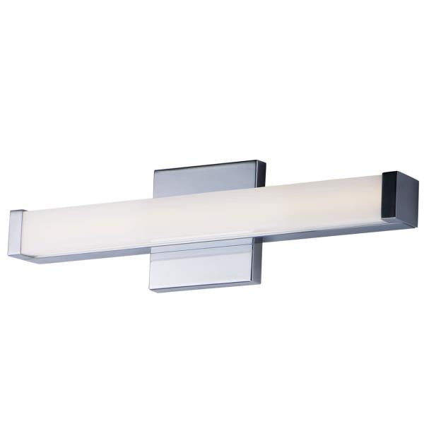 Spec 18 in. Polished Chrome LED Vanity Light Bar