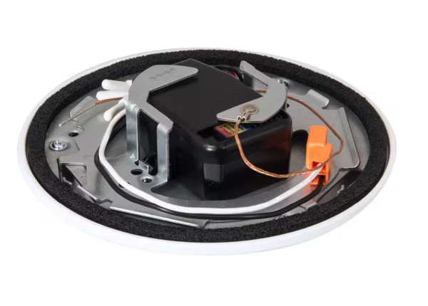 HALO 4 in. 2700K-5000K CCT Surface Integrated LED Downlight Recessed Light with White Round Trim