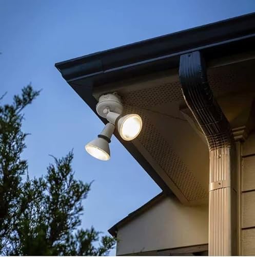 150-Watt Equivalent PAR38 Dimmable CEC Flood Dusk to Dawn with Selectable Color Temperature LED Light Bulb (1-Pack)