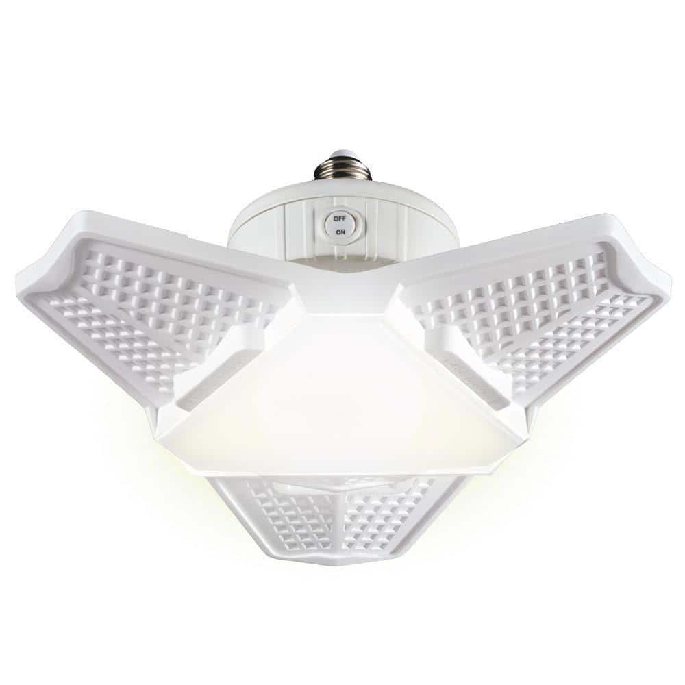 BEYOND BRIGHT 20-Watt 72 LED Lamp Lights 6500K Garage Ultra-Bright