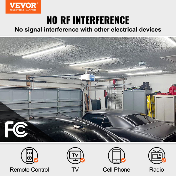 10 PACK LED Ceiling Light 4 Ft. 40- Watt Equivalent Integrated LED Shop Light 6500 LM with on/OFF Switch for Home 10-Pack,White