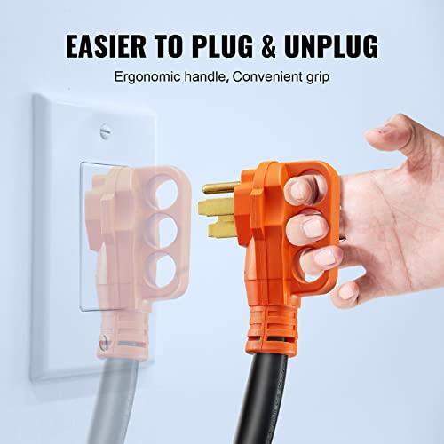 VEVOR 15ft RV Extension Cord Power Cord 50Amp NEMA 14-50RNEMA 14-50P ETL Listed