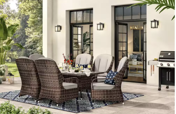 Port Oxford 13.12 in. 1-Light Oil Rubbed Chestnut Outdoor Wall Lantern Sconce