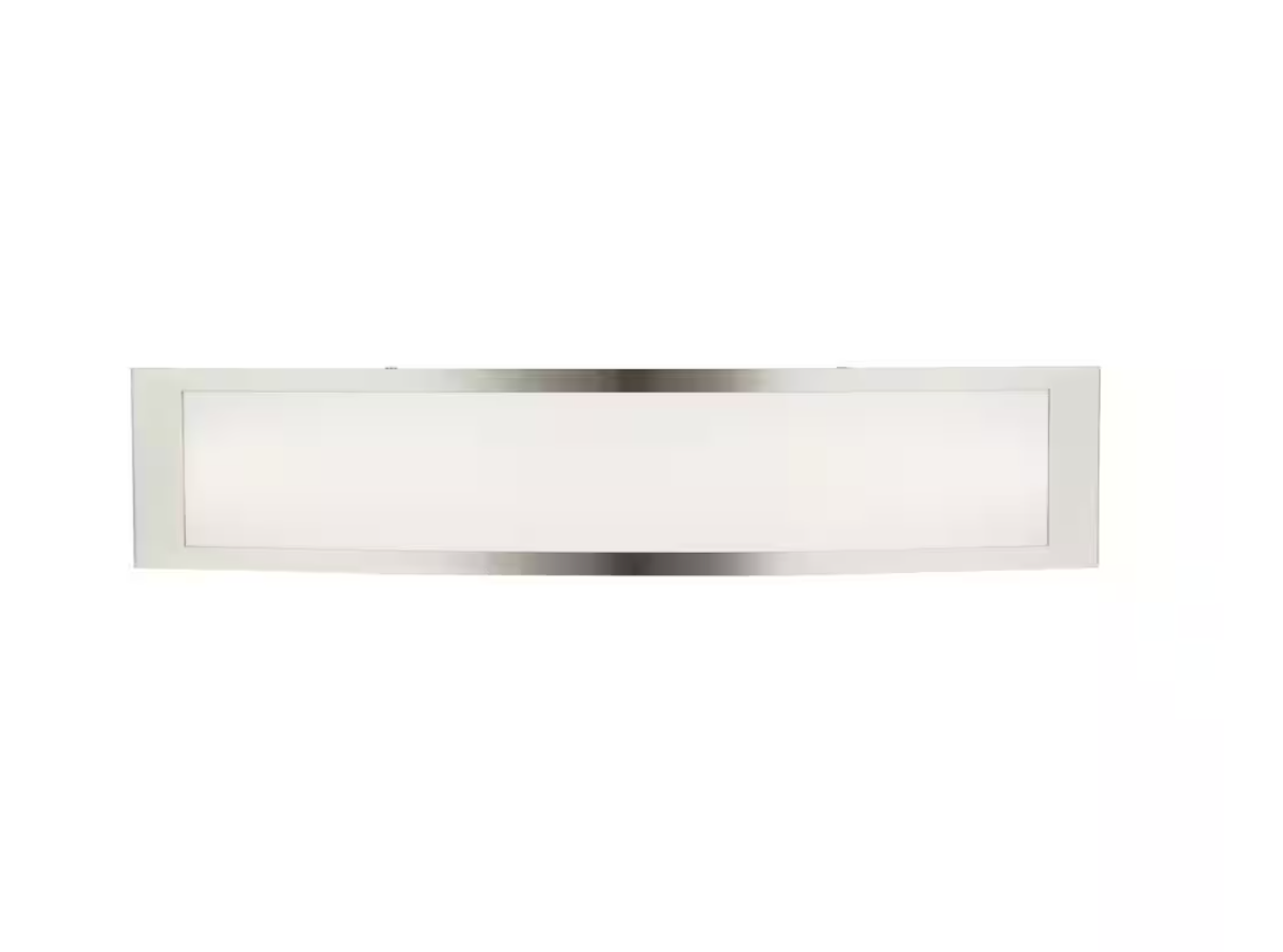 Woodbury 24.5 in. Brushed Nickel Linear LED Vanity Light Bar