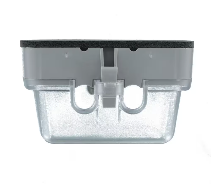 Leviton 5981-UCL While-in-Use Cover for GFCI/Decora Duplex and Single Outlet Horizontal Clear