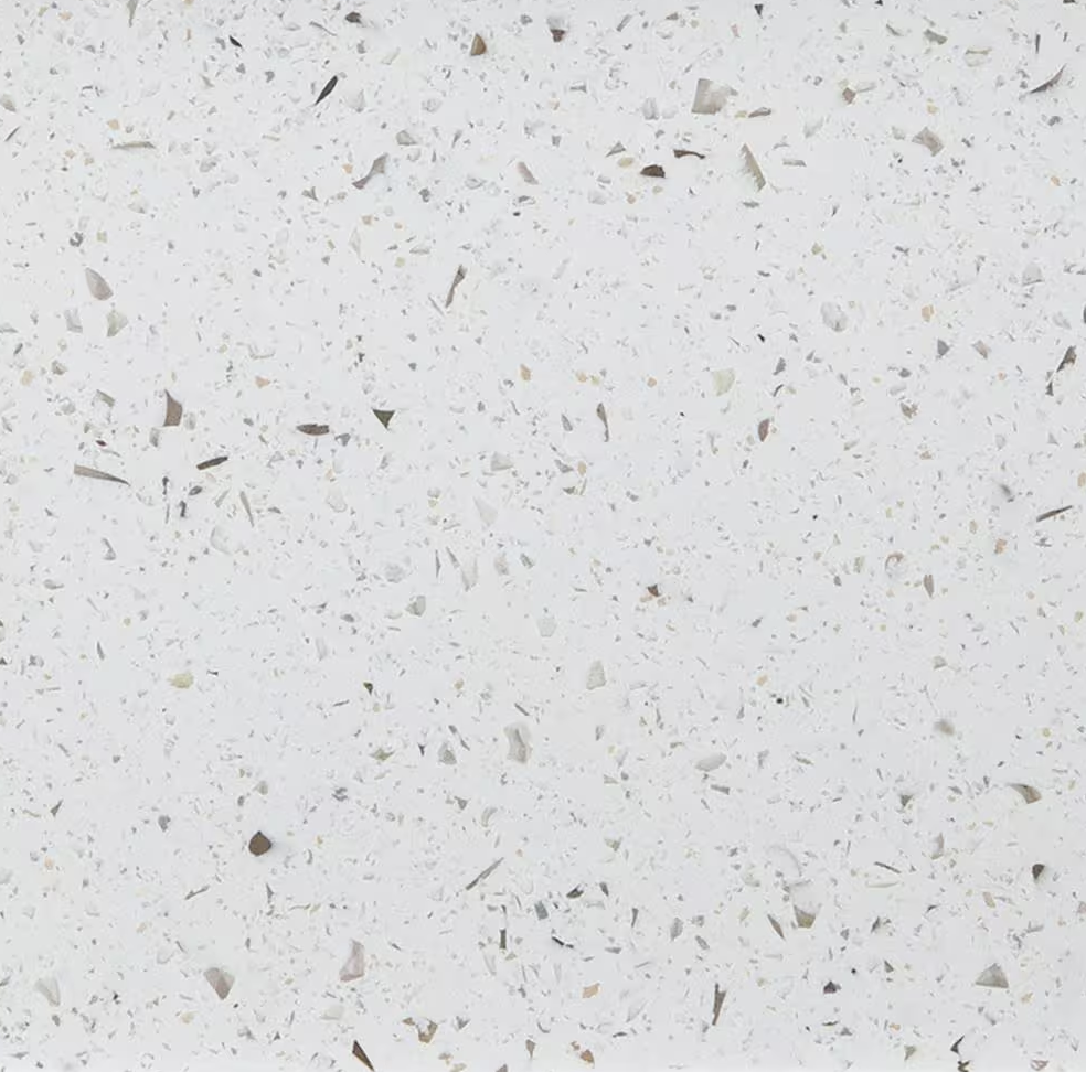 17.875 in. W Solid Surface Resin Vanity Sidesplash in Arctic