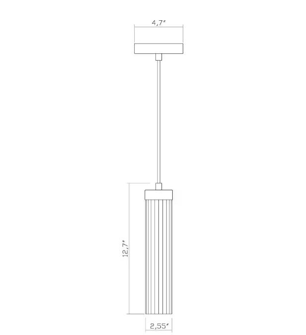 Beau 1-Light Brushed Nickel Statement Pendant Light with Glass Shade