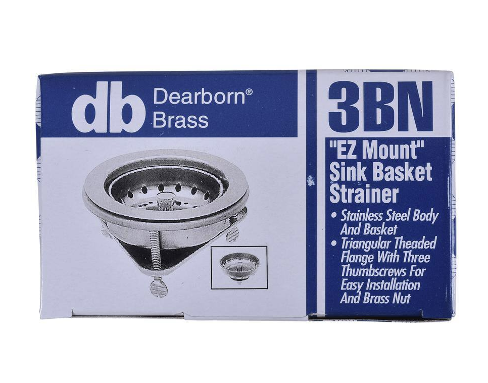 Oatey 4 in. Easy Mount Sink Basket Strainer