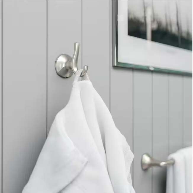Pfister Ladera Robe Hook in Spot Defense Brushed Nickel