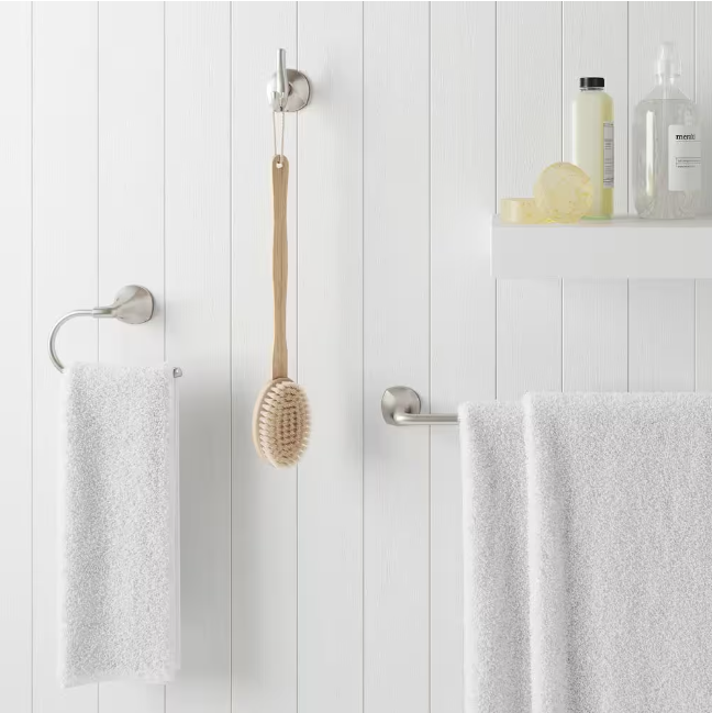 Pfister Ladera Robe Hook in Spot Defense Brushed Nickel