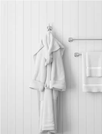Pfister Ladera Robe Hook in Spot Defense Brushed Nickel