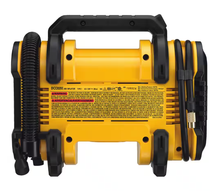 DEWALT 20V MAX Cordless Electric Portable Inflator