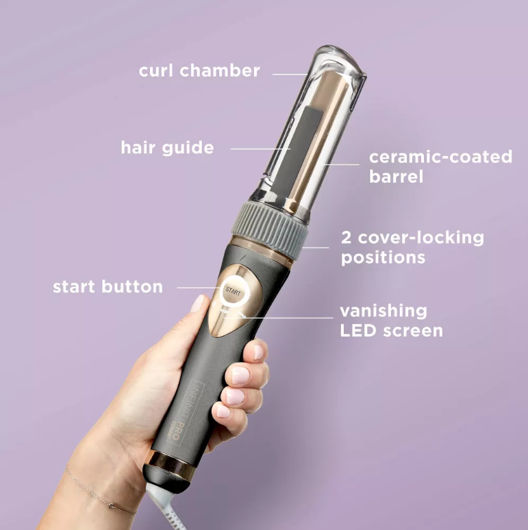 InfinitiPRO by Conair Curl Secret Ceramic Auto Hair Curling Iron