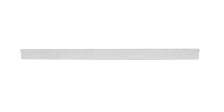Glacier Bay 37 in. W Cultured Marble Vanity Backsplash in White