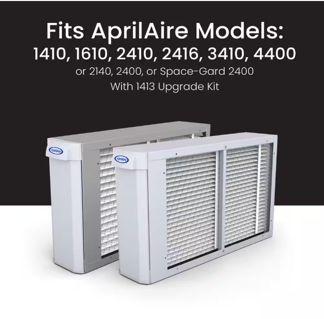AprilAire 410 16 in. x 25 in. x 4 in. MERV 11 FPR 12 Pleated Filter For Air Cleaner Models 1410/1610/2410/2416/3410/4400 (1-Pack)
