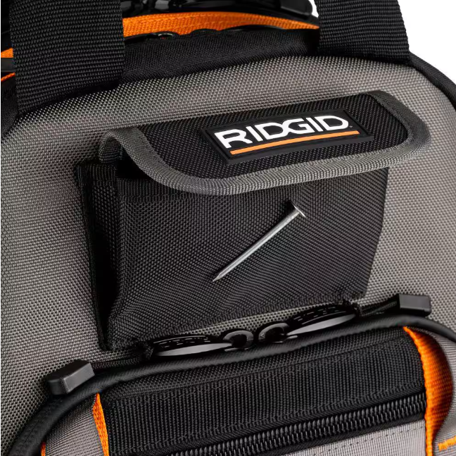 RIDGID 15 in. 55 Pocket Professional Grade Tool Backpack