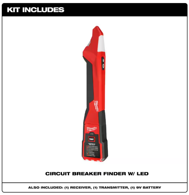 Milwaukee Circuit Breaker Finder w/LED