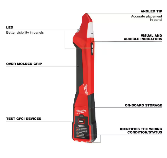 Milwaukee Circuit Breaker Finder w/LED