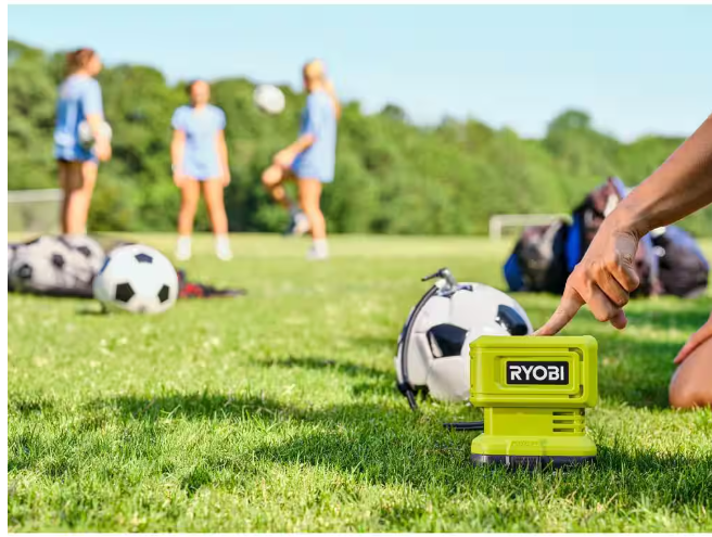 RYOBI ONE+ 18V Cordless High Pressure Inflator (Tool Only) (Copy)