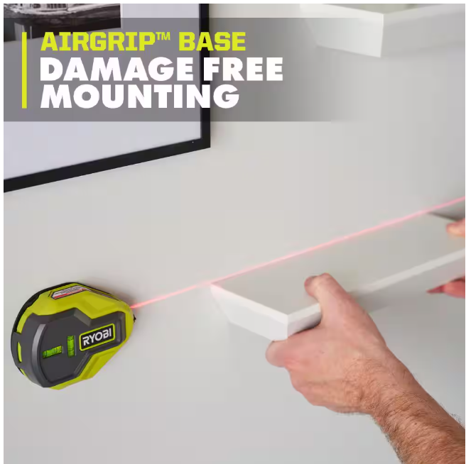RYOBI 20' AirGrip Laser Level