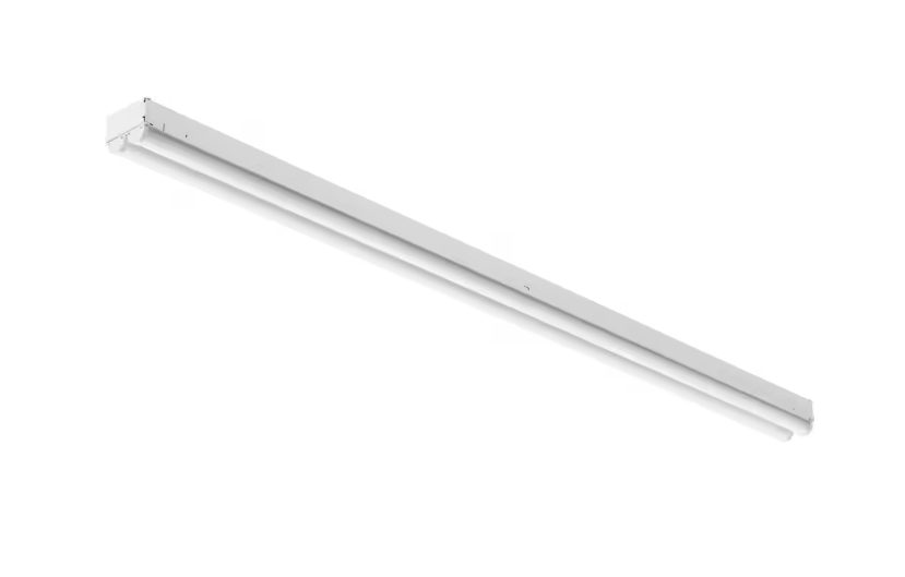 Lithonia Lighting Contractor Select 4 ft. 64-Watt Equivalent Integrated LED White Multi-Volt Strip Light Fixture 4500 Lumens 4000K