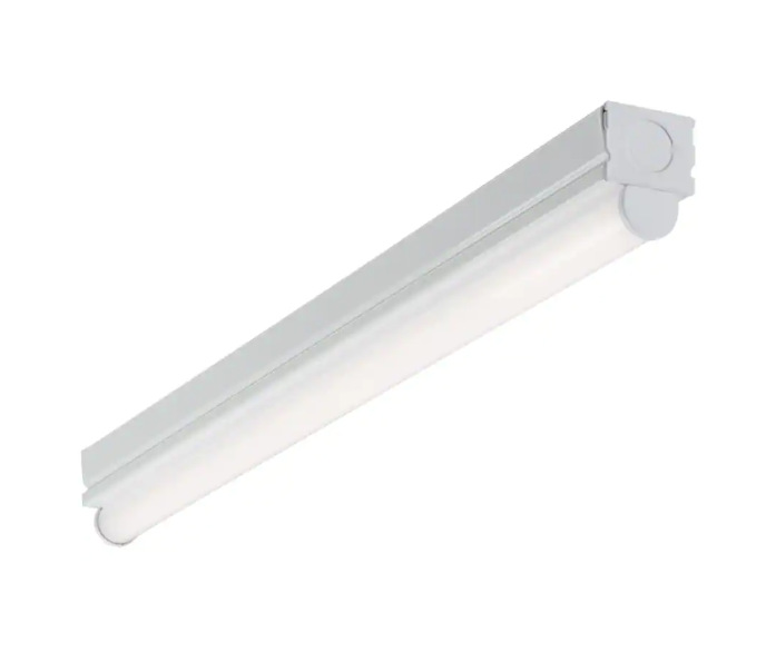 Metalux 2 ft. 16-Watt Equivalent, Integrated LED, White Finish, Strip Light Fixture, 4000K, 1150 Lumens