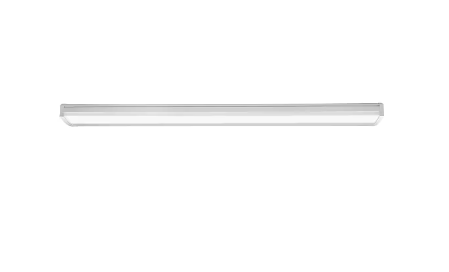 Commercial Electric 4 ft. 5200 Lumens LED Wraparound Light Garage Light Shop Light Office Warehouse Lighting 120-277v 4000K Bright White