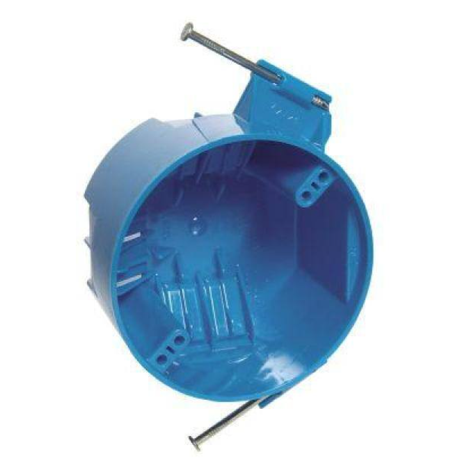 Carlon 1-Gang 20 cu. in. New Work Electrical Ceiling Box with Captive Nails (Case of 75)