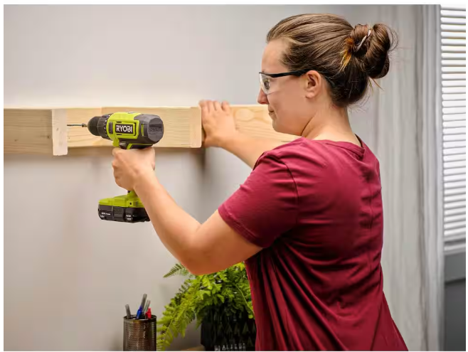 RYOBI ONE+ 18V Cordless 1/2 in. Drill/Driver (Tool Only) NO BOX