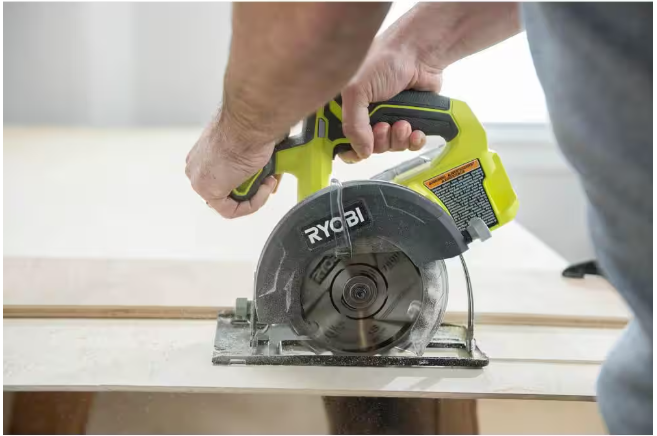 RYOBI ONE+ 18V Cordless 5 1/2 in. Circular Saw (Tool Only) NO BOX