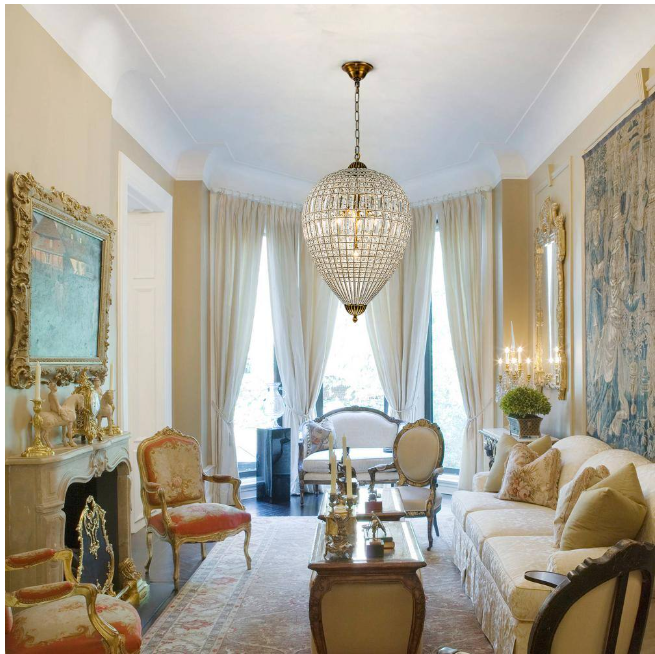 EDISLIVE Allenglade 5-Light Dimmable Brass Chandelier with Crystal Accent