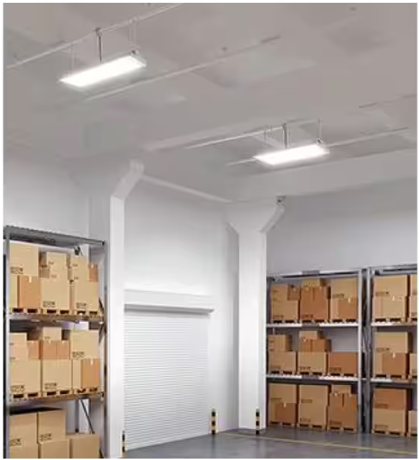 Commercial Electric 2 ft. 18000 Lumens 171-Watts Integrated LED High Bay Light 120-277V 5000K Daylight Dimmable Garage Light