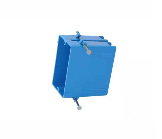 Carlon 1-Gang 20 cu. in. New Work PVC Electrical Outlet Box (Case of 100)