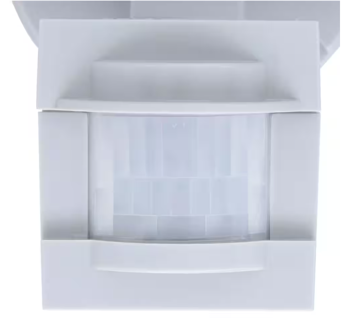 Defiant 110 Degree Motion Sensor Grey Two-Light Outdoor Flood Light