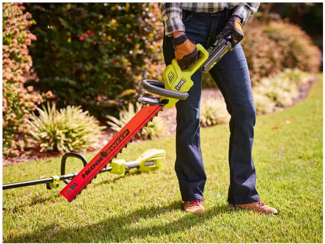 RYOBI 40V 24 in. Cordless Battery Hedge Trimmer with 2.0 Ah Battery and Charger
