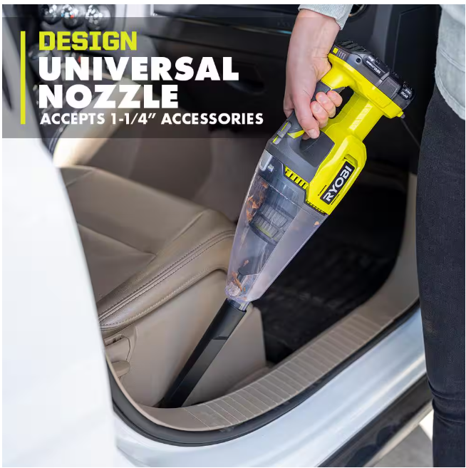 RYOBI ONE+ 18V Cordless Multi-Surface Handheld Vacuum (Tool Only)
