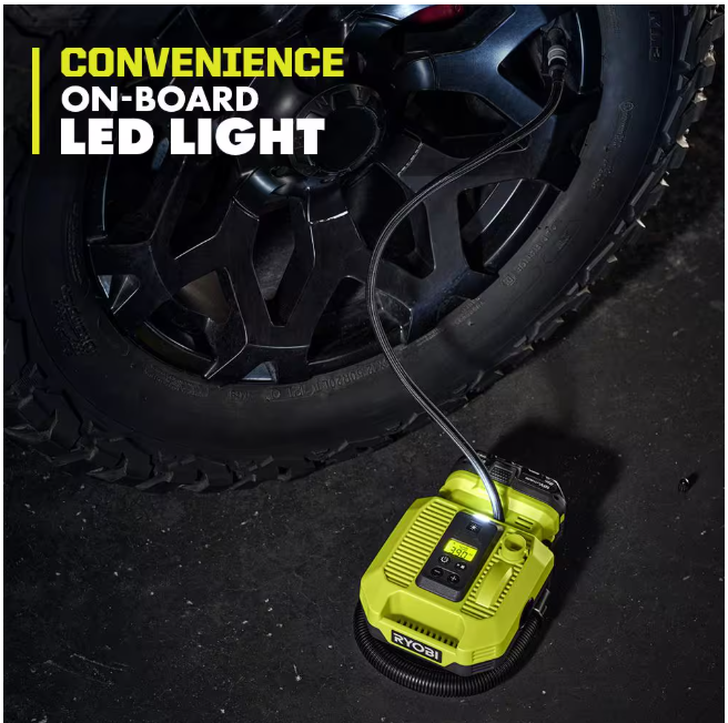 RYOBI ONE+ 18V Cordless Dual Function Inflator/Deflator(Tool Only)