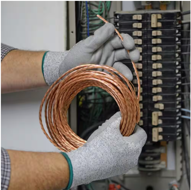 Cerrowire 25 ft. 6-Gauge Stranded SD Bare Copper Grounding Wire