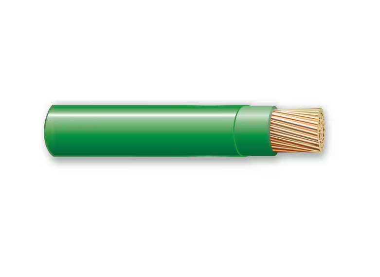 Cerrowire 100 ft. 6 Gauge Green Stranded Copper THHN Wire