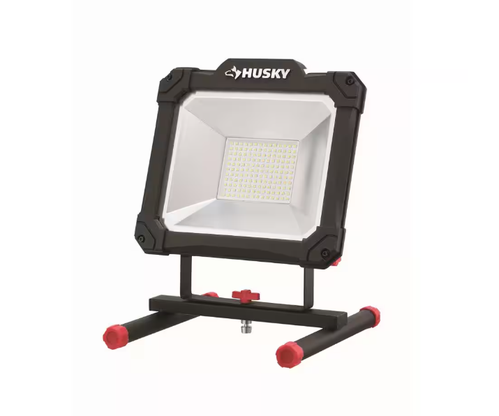 Husky 12000 Lumens/6000 Lumens Portable LED Work Light