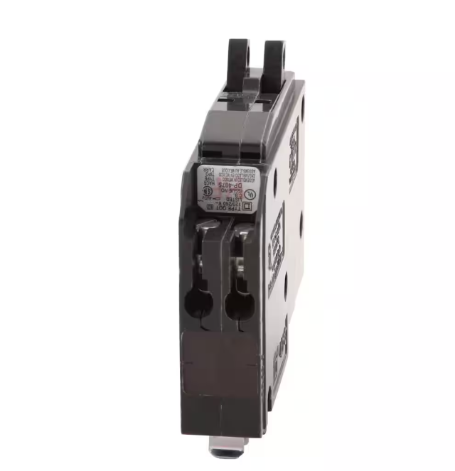 Square D QO 2-15 Amp Single-Pole Tandem Circuit Breaker