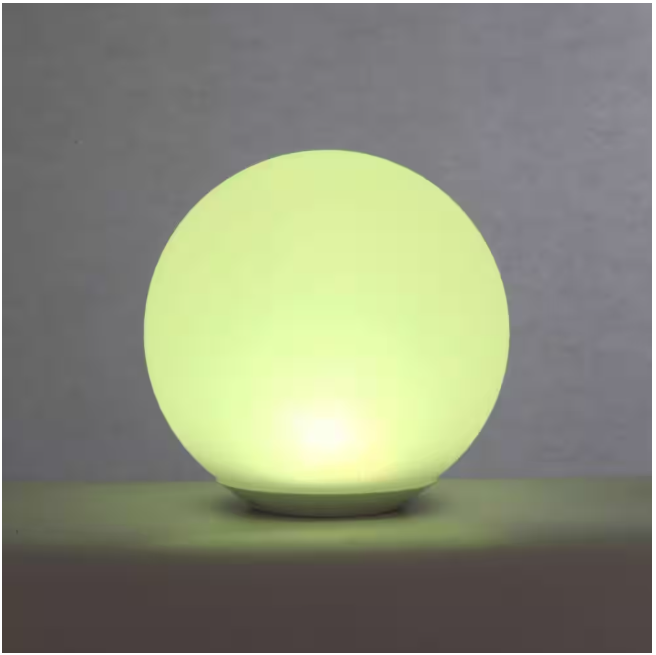 Hampton Bay 8 in. Color Changing LED Glow Ball Lamp