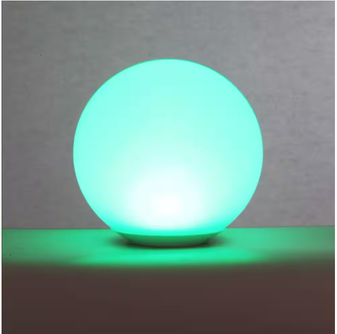 Hampton Bay 8 in. Color Changing LED Glow Ball Lamp