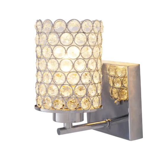 Home Decorators Collection 1-Light Chrome Wall Sconce
